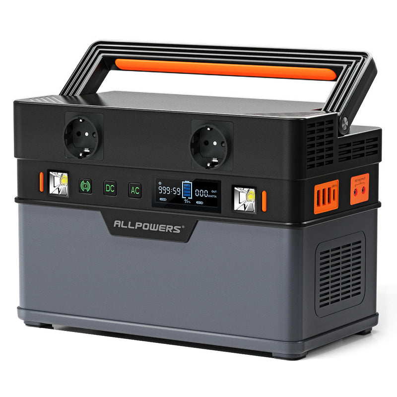 ALLPOWERS Kit Generatore Solare 700W (S700 + SF100 100W Pannello Solare Flessibile)
