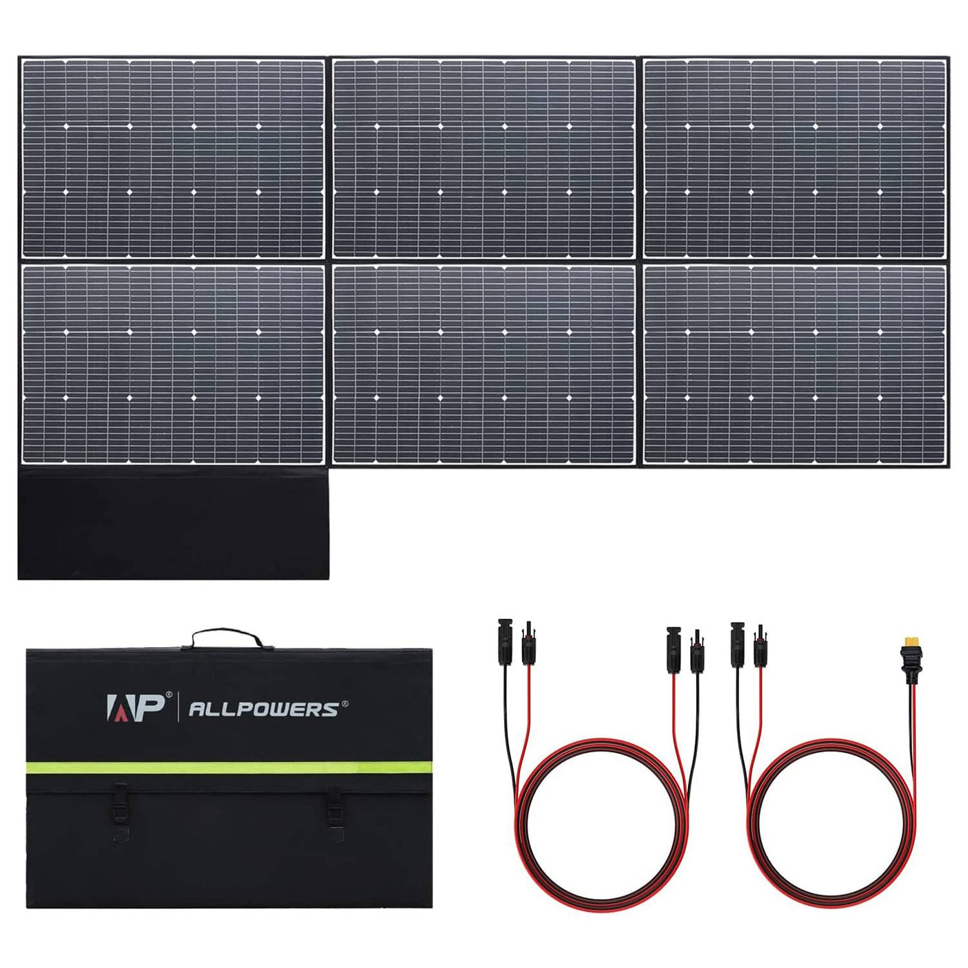 ALLPOWERS Kit Generatore Solare 1800W (R1500 + SP039 600W Pannello Solare)