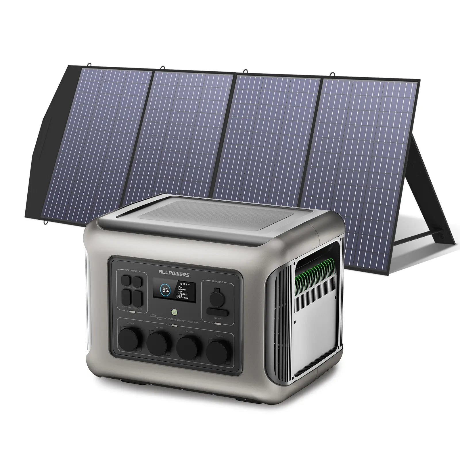 ALLPOWERS 2500W Generatore Solare R2500 con FV200W