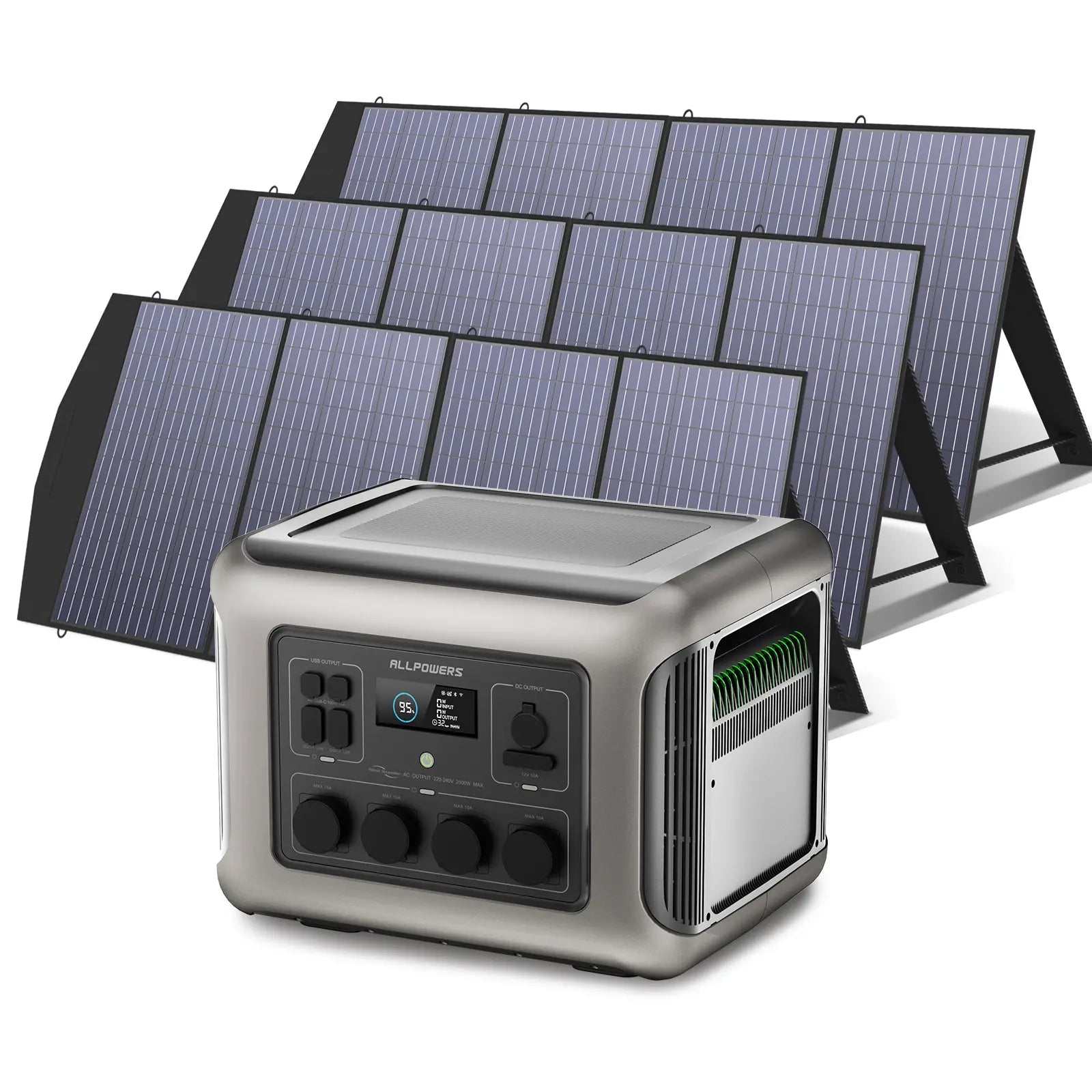 ALLPOWERS 2500W Generatore Solare R2500 con FV200W