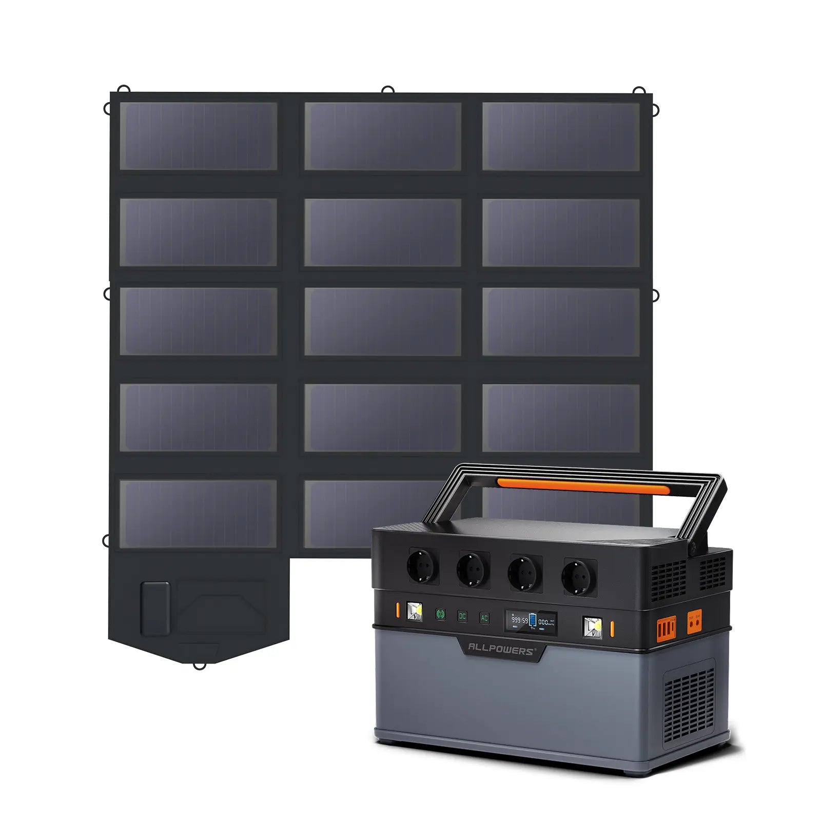 ALLPOWERS Kit Generatore Solare 1500W (S1500 + SP012 100W Pannello Solare)