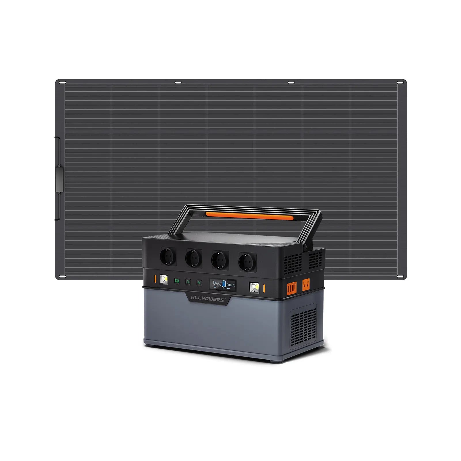 ALLPOWERS Kit Generatore Solare 1500W (S1500 + SF200 200W Pannello Solare Flessibile)